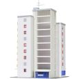 37120 Hochhaus 12 x 12 x 20 cm Thumbnail 2