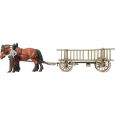 30416 Fertigmodell, Leiterwagen mit Pferd Thumbnail 1