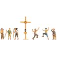 15874 Bergwanderer mit Gipfelkreuz, 6 Figuren Thumbnail 1