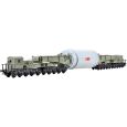 16507 Schienentiefladewagen Uaai 687.9 mit Generatorstator Thumbnail 1