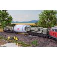 16507 Schienentiefladewagen Uaai 687.9 mit Generatorstator Thumbnail 3