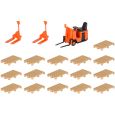 38147 Deko-Set Lager: Stapler und Paletten Thumbnail 1