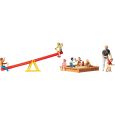 10587 Spielende Kinder ,Wippe, Sandkasten Thumbnail 1