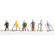 15828 Skifahrer, 6 Figuren Thumbnail 1