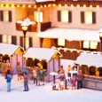 66412 Weihnachtsmarktbuden-Set, drei verschiedene Buden Thumbnail 1