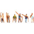 15829 Skifahrer, 6 Figuren Thumbnail 1