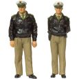 44900 Polizisten stehend mit grünen Uniformen Thumbnail 1