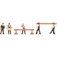 15051 Zimmerleute, 5 Figuren + Zubehör Thumbnail 1
