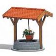 1524 Brunnen mit Blumenampel Thumbnail 1