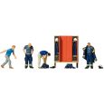 10642 Feuerwehrmänner in moderner Bekleidung Thumbnail 1