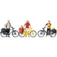 10643 Stehende Radfahrer in sportlicher Kleidung Thumbnail 1