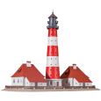 37300 Leuchtturm 'Westerheversand' mit Dienstwohng. Thumbnail 2