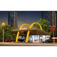 43634 H0 McDonald´s Schnellrestaurant mit McDrive Thumbnail 5