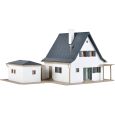 43718 H0 Wohnhaus mit Garage Thumbnail 2