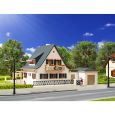 43718 H0 Wohnhaus mit Garage Thumbnail 3