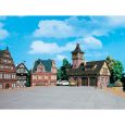 43756 H0 Gerätehalle dreiständig, mit Turm Thumbnail 1
