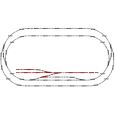 01836 Gleiserweiterungsset Bettungsgleis - Rangierbahnhof Thumbnail 2