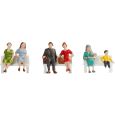 18131 Sitzende, 6 Figuren (ohne Bänke) Thumbnail 1