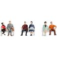 38130 Sitzende, 6 Figuren (ohne Bänke) Thumbnail 1