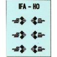 Ha0 IFA Decal 1 Bogen 6 X LOGO schwarz Thumbnail 1
