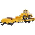 26274 Niederbordwagen mit Radlader GleisBau Thumbnail 1