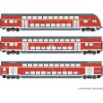 74150 - 3-tlg. Set: Doppelstockwagen, DB AG, Ep. VI Thumbnail 1