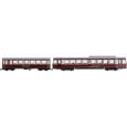 H90-Set DGBTriebwagen VT 137 und Beiwagen VB 186 Döllnitzbahn Thumbnail 4