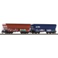 47031 TT 2er Set Schüttgutwagen Falns On Rail, mit Graffiti, gealtert, Ep. VI Thumbnail 1