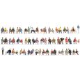 18402 Mega-Spar-Set Sitzende, 60 Figuren, ohne Bänke Thumbnail 1