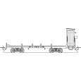RRw 97-55-16 Stangenwagen mit geschlossenem Bremserhaus PrignitzerSchmalspurbahn Thumbnail 1