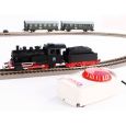 57112 Start-Set mit Bettung Personenzug Dampflok mit Tender Thumbnail 3