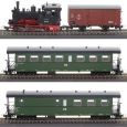 01172 Zugset der DR, bestehend aus Dampflokomotive BR 99.57, Ep. III Thumbnail 1