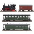 01173 Zugset der DR, bestehend aus Dampflokomotive BR 99.47, Ep. III Thumbnail 1