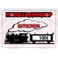 Modellbahnshop Gutschein über 100 Euro