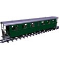 29060 Personenwagen grün KB 4, 7 Fenster, DR, Ep. III-IV, grün Thumbnail 1