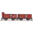 47032 2er Set Gedeckter Güterwagen G02 "Fit", DR, EP. III Thumbnail 1