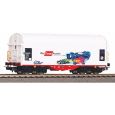58982 Schiebeplanenwagen mit Graffiti, Rail Cargo Austria, Ep. VI Thumbnail 2