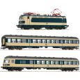 61485 3-tlg. Zugset: Karlsruher Zug, DB, Ep. IV (WECHSELSTROM/AC inkl. Sound) Thumbnail 1
