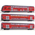 74146 3-tlg. Set: Doppelstockwagen, DB AG, Ep. VI Thumbnail 1