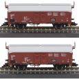 01033 Güterwagen-Set der DR mit 2 Schiebedachwagen Tms 5756, DR, Ep. IV Thumbnail 1