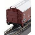 01032 Güterwagenset der DB mit 2 Schiebedach-/Schiebewandwagen Kmmgks, Ep. III Thumbnail 4