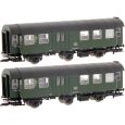01051 Reisezugwagen-Paar 2. Klasse/2. Klasse mit Packabteil, DB, Ep. IV Thumbnail 1