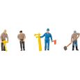 180238 Figuren-Set: Gleisbauarbeiter und & Tremolo (mit Mini-Sound-Effekt) Thumbnail 1