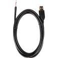 180731 USB 2.0-Kabel, Typ A-Stecker an offenes Ende (2 m) Thumbnail 1