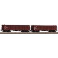 58235 2er Set Offene Güterwagen Eaos mit Holzladung, DB AG, Ep. VI Thumbnail 1