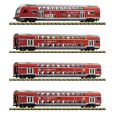 881916 4-tlg. Set: Doppelstockwagen „FEX‟, DB AG, Ep. VI Thumbnail 1