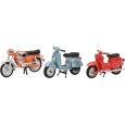 450380300 3er Set: Simson Schwalbe, Vespa PX, Zündapp KS 50 WC (1:43) Thumbnail 1