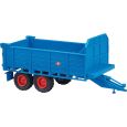 53800 Fortschritt T 088 Anhänger mit Klappe (blau) Thumbnail 1