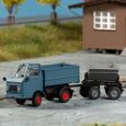 41676 Multicar M22 Hochbordkipper mit Kipplorenanhänger (Bausatz) Thumbnail 1