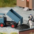 41676 Multicar M22 Hochbordkipper mit Kipplorenanhänger (Bausatz) Thumbnail 2